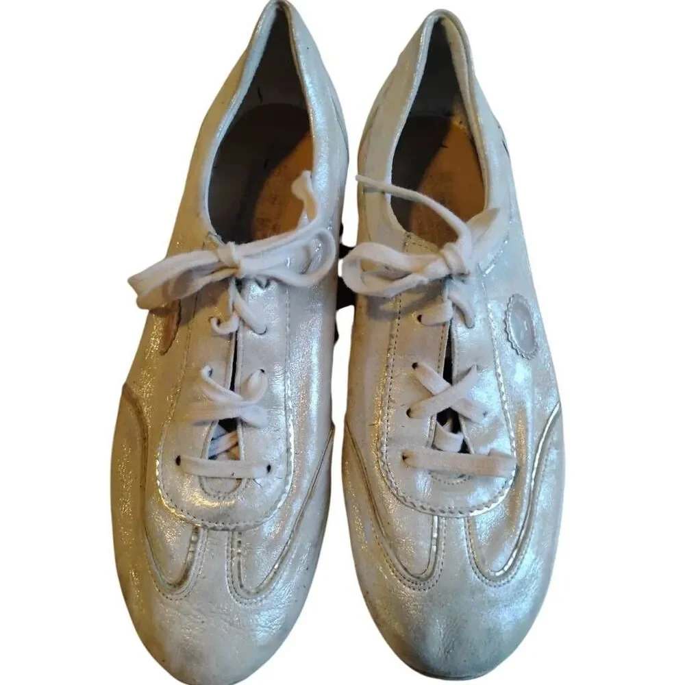 Memphisto Silver Yael‎ Comfort Shoes Sneakers Size 10.5